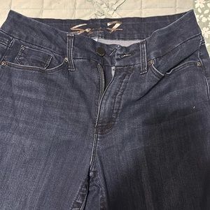 Seven7 tummyless high rise boot cut jeans